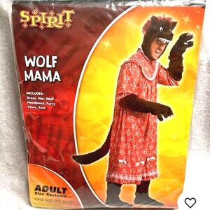 Spirit Of Halloween Adult Granny Wolf Costume